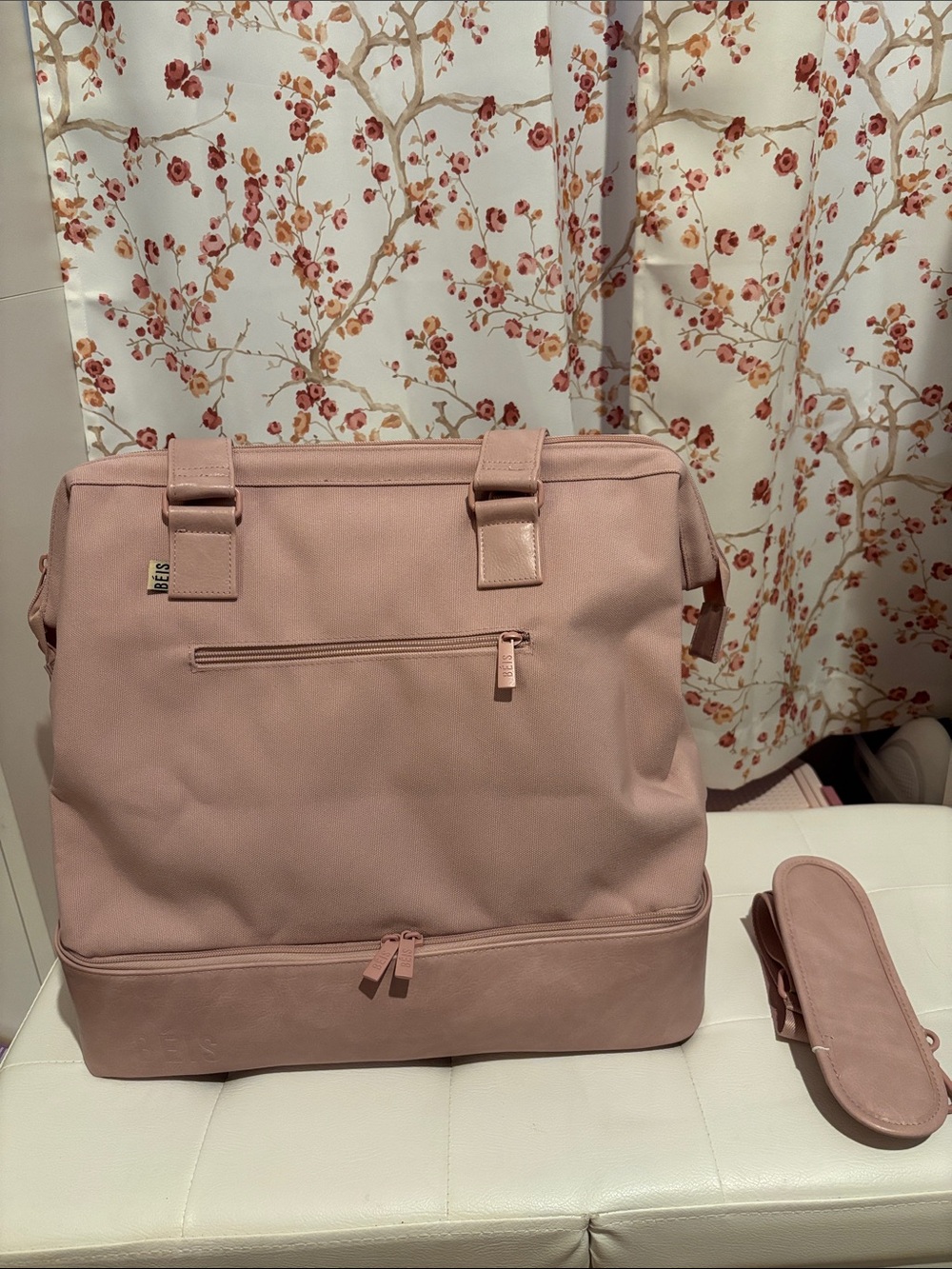BRAND NEW BEIS original style Mini Altlas Pink Weekender
